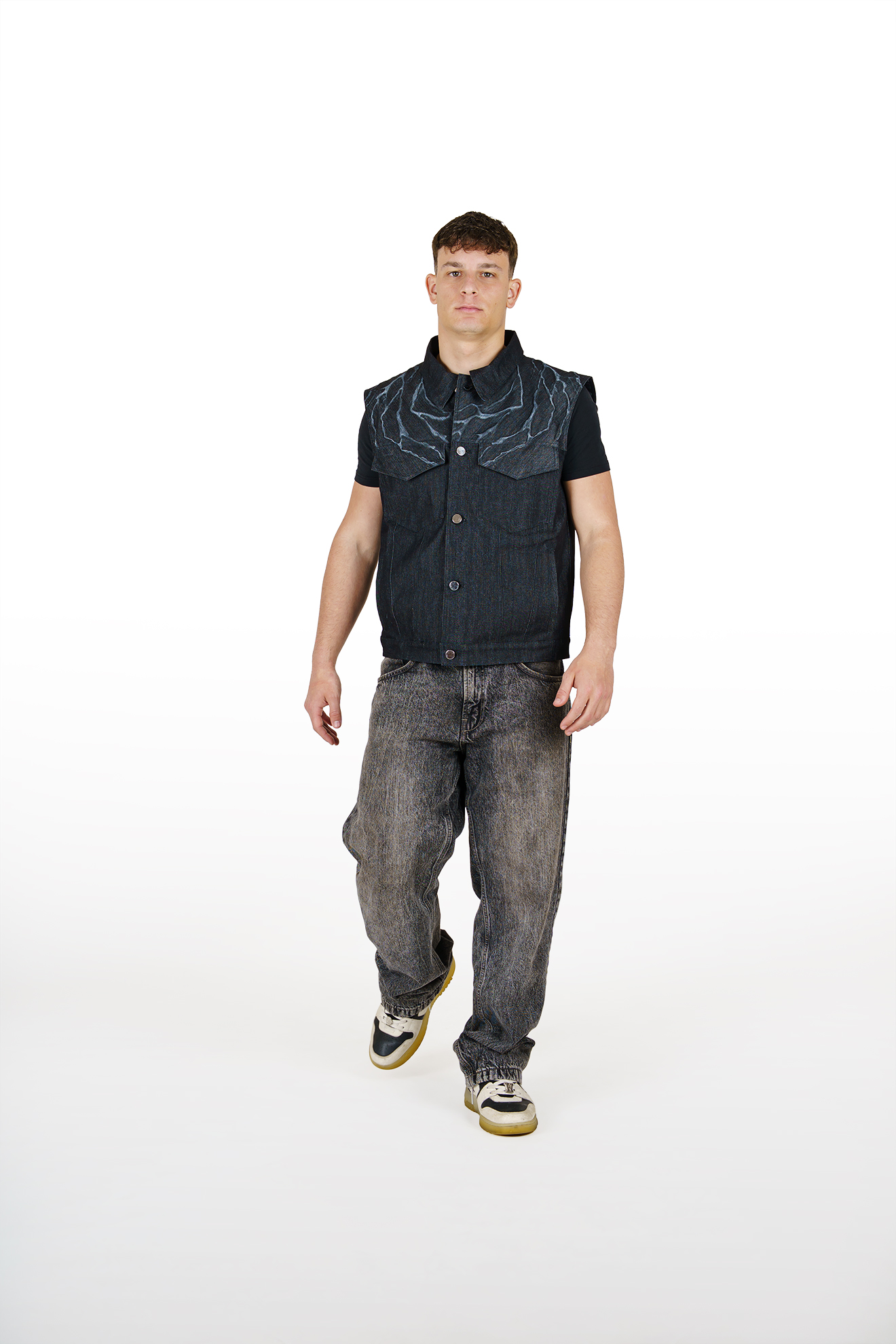 GILET JEANS TREE - immagine 2